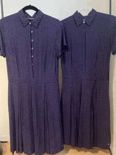 TOMMY HILFIGER 半袖ワンピース 2着セット　姉妹　お揃いコーデ