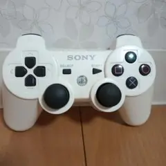 動作品！PS3 DUALSHOCK3 白 コントローラー CECHZC2J