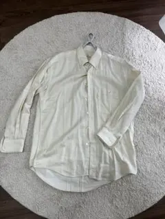 TRUSSARDI 長袖シャツ Lサイズ クリーム色