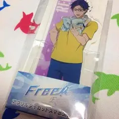 ﹢Free! くりっクジ C賞 竜ヶ崎怜 アクリルダイカットスマホスタンド﹢