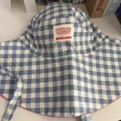 帽子 ギンガムチェック リボン バケハ SHEIN