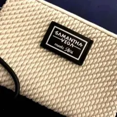 定価¥6.800 新品 Samantha ヴェガ ポーチ キナリ