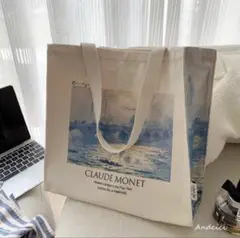 【新品】モネ　霧の中のウォータールー橋　トートバッグ　MONET