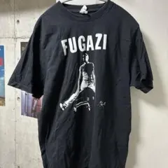 FUGAZI プリント ブラック Tシャツ　レア
