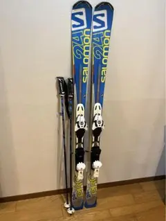 サロモン/Salomon スキー板、ストックセット