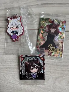 ウマ娘　アクリルキーホルダー等3点セット