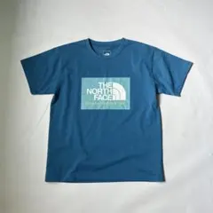 ノースフェイス レディース L tシャツ ポリ 青 ブルー ラン スポーツ
