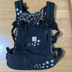 【エルゴ】抱っこ紐　ergobaby 抱っこひも 星柄 黒