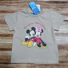 新品 未使用 ディズニー ミッキーミニー 夏 半袖 Tシャツ 80