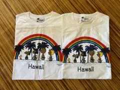 新品 SNOOPY 日焼けスヌーピー Tシャツ MとL ハワイ限定 モニホノルル
