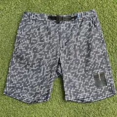 ニューバランスゴルフ　ストレッチ　ハーフパンツ　ギンガムチェック　総柄　迷彩　5