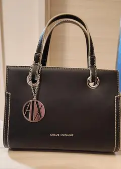 美品♡Armani Exchange ハンドバッグ ショルダーバック 黒