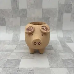 リサラーソン Lisa Larson Piggy Candle Holder