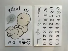 マタニティペイントシール