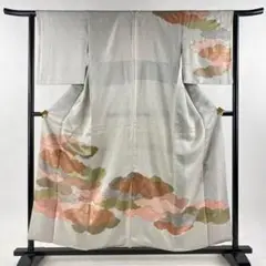 値下げ藤井寛 オレンジピンク系扇 御所車 金駒刺繍訪問着 値下げ藤井寛 オレンジピンク系扇 御所車 金駒刺繍訪問着 - メルカリ