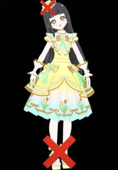 アイプリバース フラワーガーデン トップス スカート