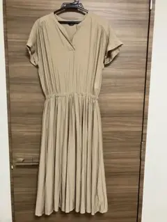 URBAN RESEARCH ROSSO キーネックギャザーワンピース　サイズF