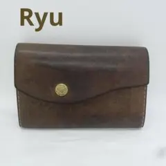 Ryu・リュー・本革・マルチケース・名刺入れや折ってお札を入れても◎使い方色々
