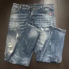 ダメージ加工 デニム スリムフィット UR JEANS Since2012