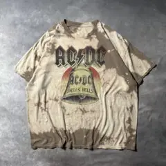 P56 古着80s復刻ACDC HELLS BELLS タイダイTシャツ