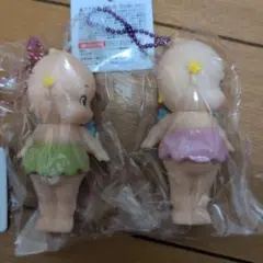 キューピー　天使のキャラクター マスコット2体セット