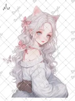ℳ.オリジナル 人物ステッカー 7月新作 3-185