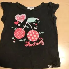 anyFAM チェリー柄 Tシャツ 100cm