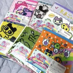 ④ たまごっち 一番くじ E賞 あのころのハンドタオル コンプリート