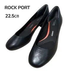 美品⭐︎ROCKPORT パンプス　レザー　黒　ブラック　22.5㎝
