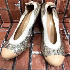 CHANEL シャネル パンプス スパンコール キラキラ ココマーク