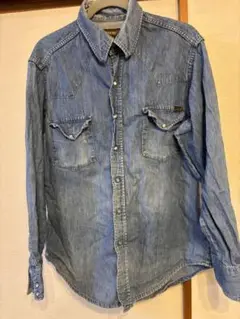 80s SEARS ROEBUCKS Denim Western Shirt