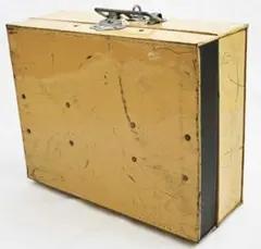 アンティーク ブリキ ツールボックス/トランクケース/33×25×12cm