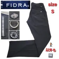 【美品】FIDRA ゴルフパンツ Sサイズ CGRY　ダークグレー系