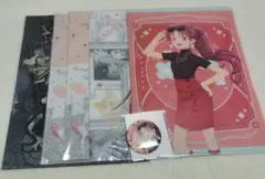 まどマギ　魔法少女まどかマギカ　佐倉杏子　クリアファイル　缶バッジ　グッズ
