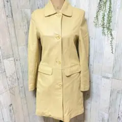【mia carna】ミア カーナ 美品 ロングコート 羊皮 521