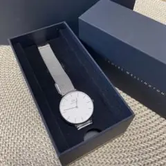 ダニエルウィリントン 腕時計 PETITE STERLING 32mm シルバー