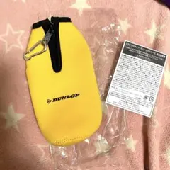 カラビナ付きソフトラバーボトルケース ダンロップ