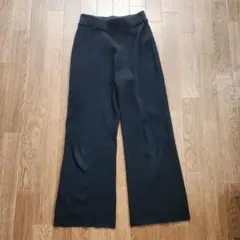 【23区】【ONWARD】黒 ワイドパンツ