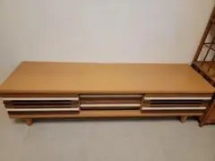 ナチュラルウッド　引き出し　テレビ台
