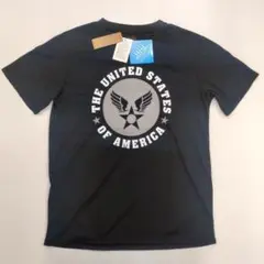 新品タグ付き　黒　ユナイテッド　ミリタリー　ドライTシャツ　Lサイズ