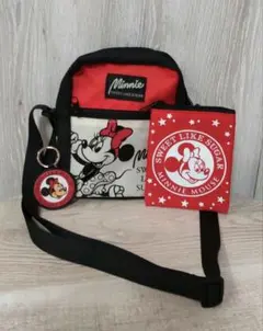 ディズニー　ミニーマウス　ショルダーバッグ　ポシェット