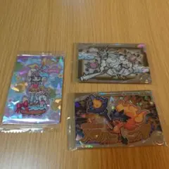 にゃんこ大戦争　ウエハースカード　3枚セット