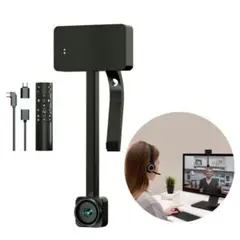 Webカメラ 4k PC用 ウェブカメラ モニター用 リモコン付き