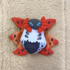 ポケモン　ぬいぐるみバッジ　ウルガモス　bug out