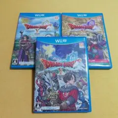 ドラゴンクエストX　オンライン　Wii U 3本セット