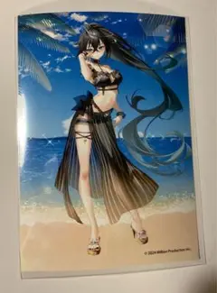 ミリプロ　サマーブロマイド　雨夜リズ　水着ver.
