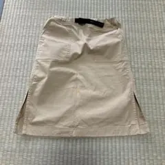 GRAMICCI グラミチ サイドスリット入りスカート ベージュ size140
