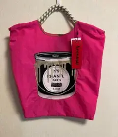 【Account PARIS】CL CAN TOTE BAG◇ピンク◇エコバッグ