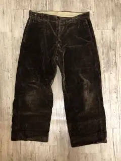 フレンチヴィンテージ コーデュロイファーマーズパンツ