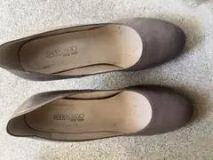 ハンドメイド ゴールド パンプス